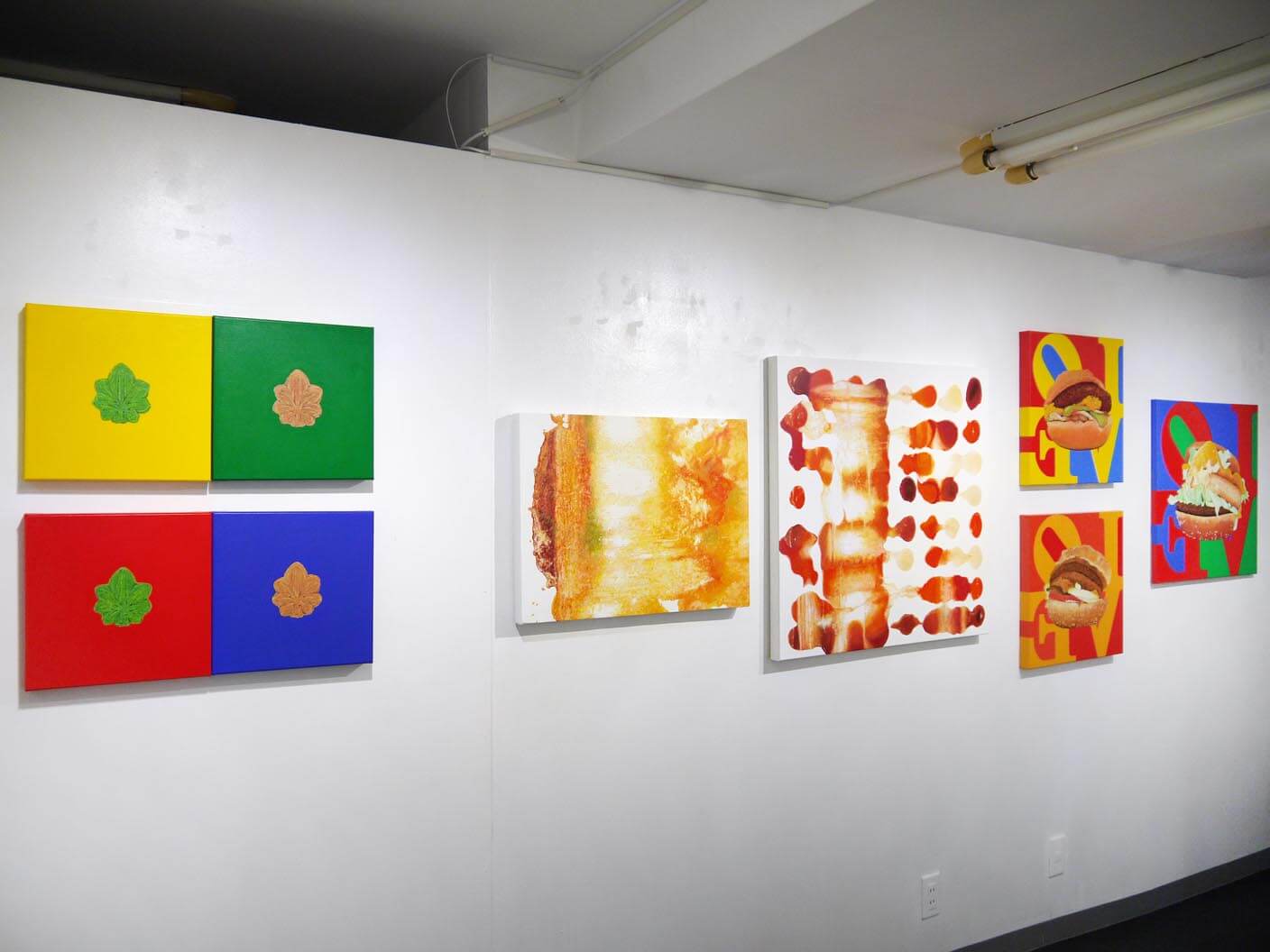 The view of Group Exhibition 'MIND THE GAP' THE blank GALLERY(Tokyo) Sept 19-Oct 4, 2020