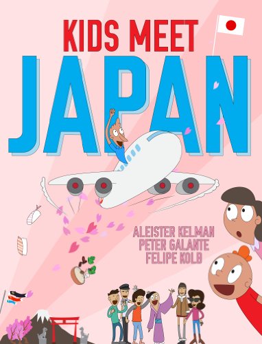 書籍Kids Meet Japan(Peter Galante (著), Felipe Kolb (イラスト) /mazon Services International, Inc.)」の表紙画像