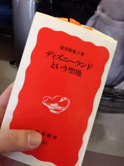 書籍ディズニーランドという聖地(能登路雅子/岩波書店)」の表紙画像