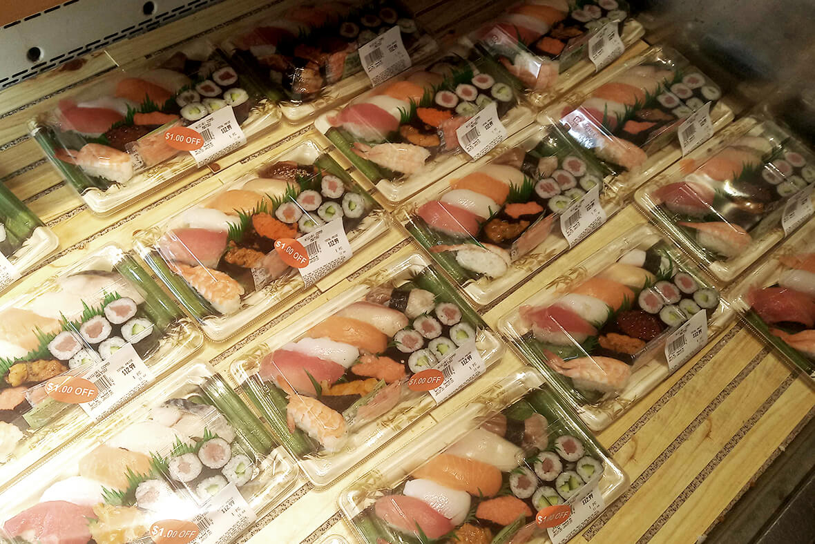 Sushi for flu