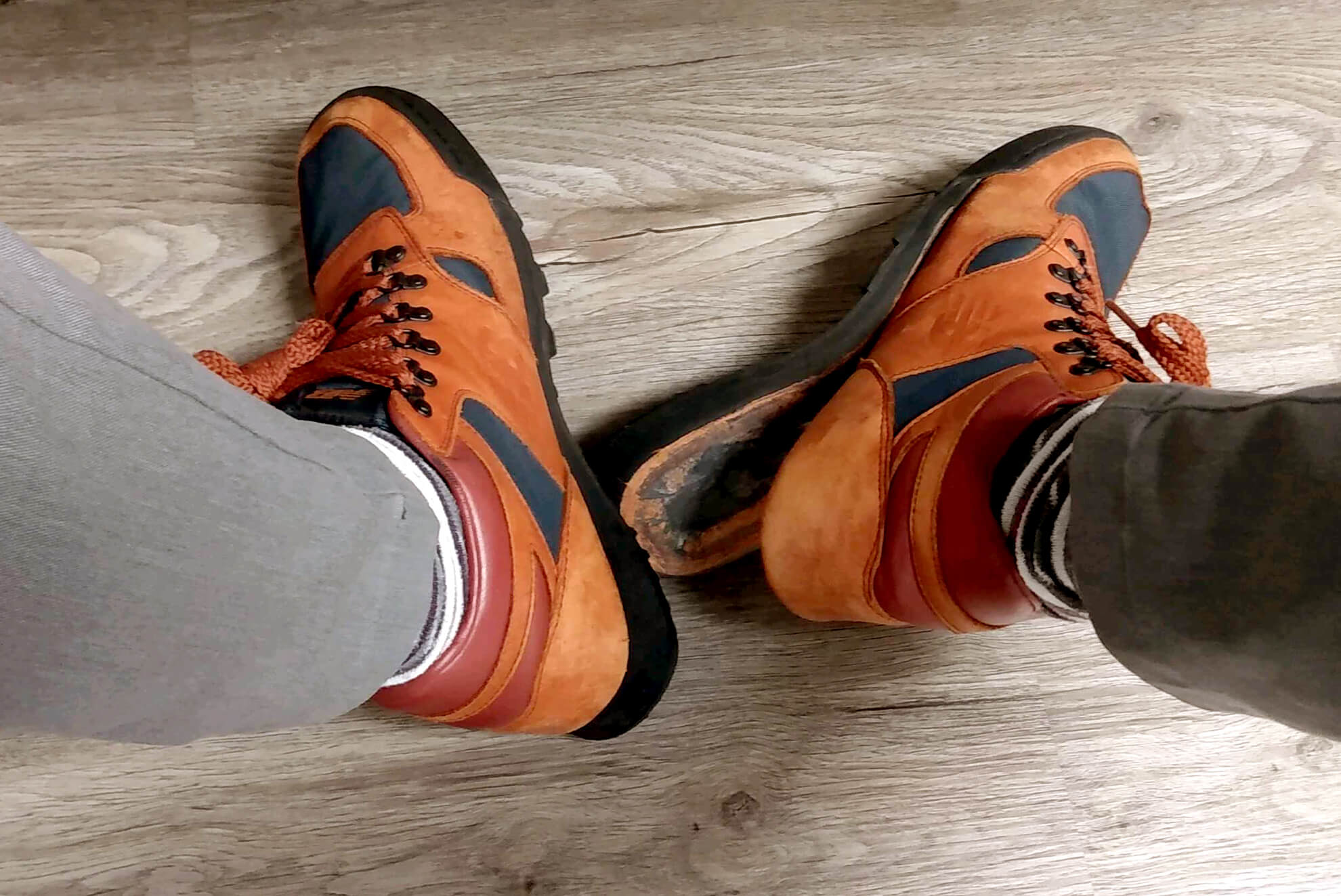 Broken my shoes Really Diary Contemporary Artist Tomoni Shintaku BLOG