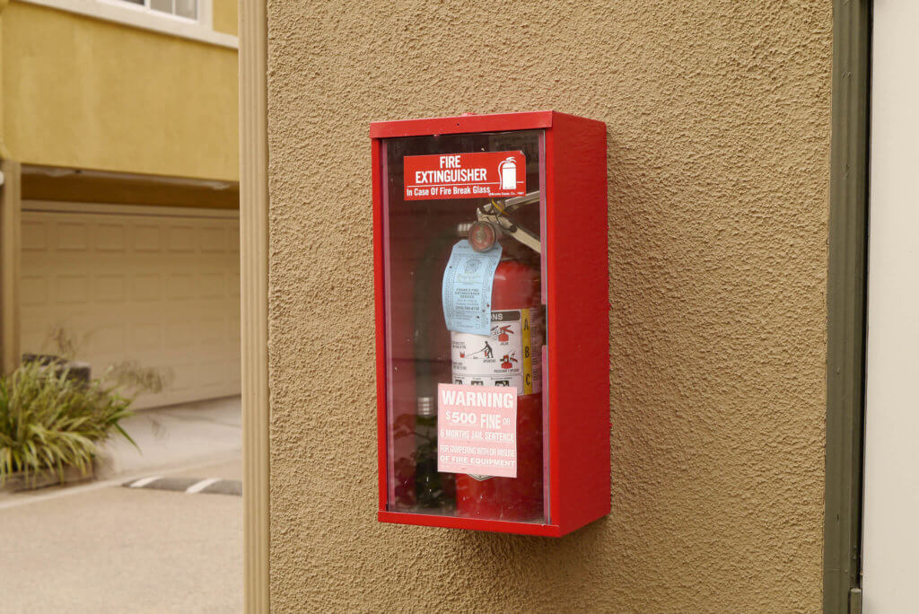 Fire Extinguisher in Torrance California house