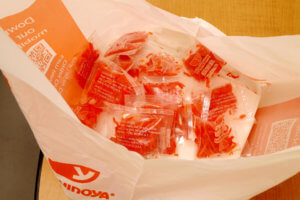 Full of ginger pack of Yoshinoya in US