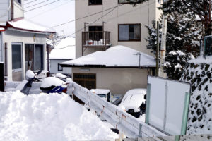 White Snowing at kusatsu