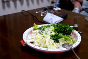 Hot pot ingredients in Japan