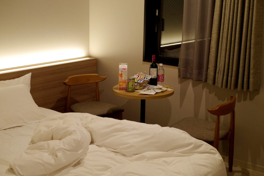 Nest hotel's room in Hiroshima Japan