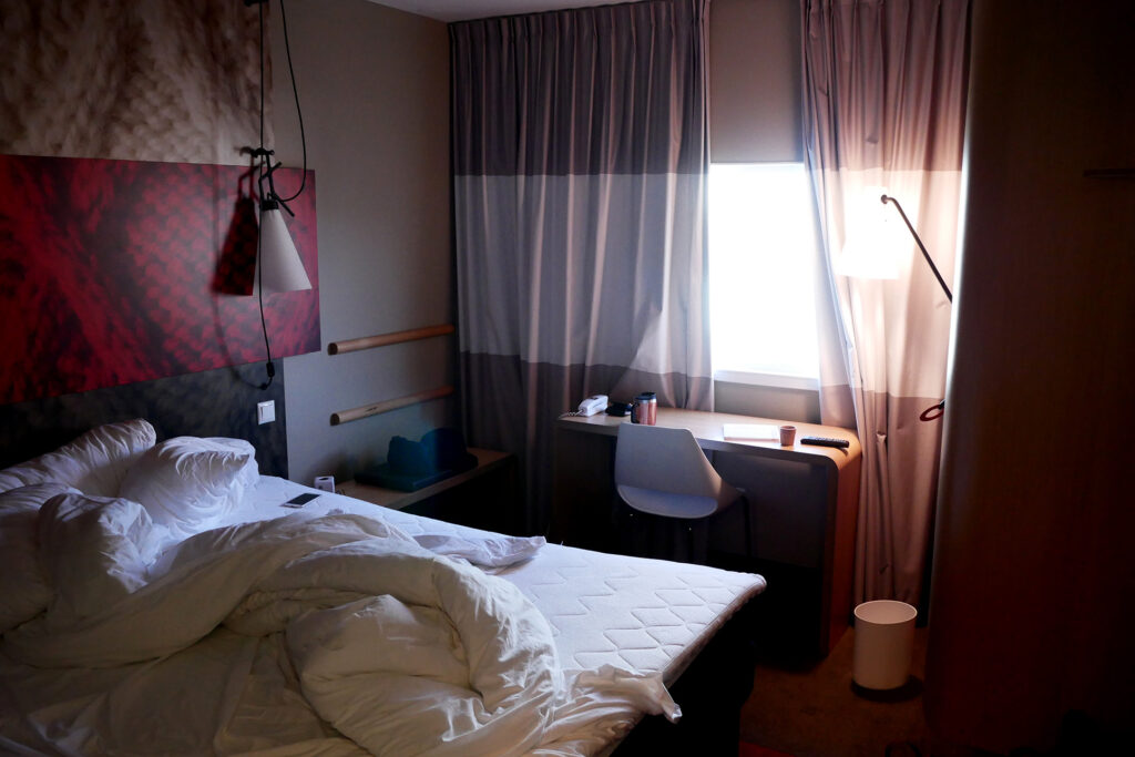 IBIS hotel room in the Netherlands