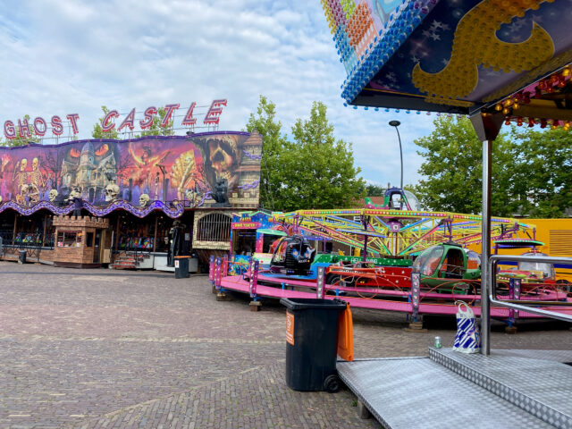 No man, attractions at an amusement park in the Netherlands