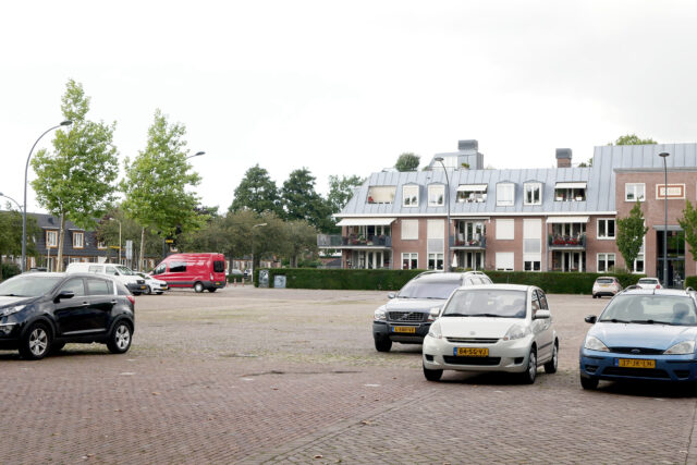 A car park in the Netherlands Castricum
