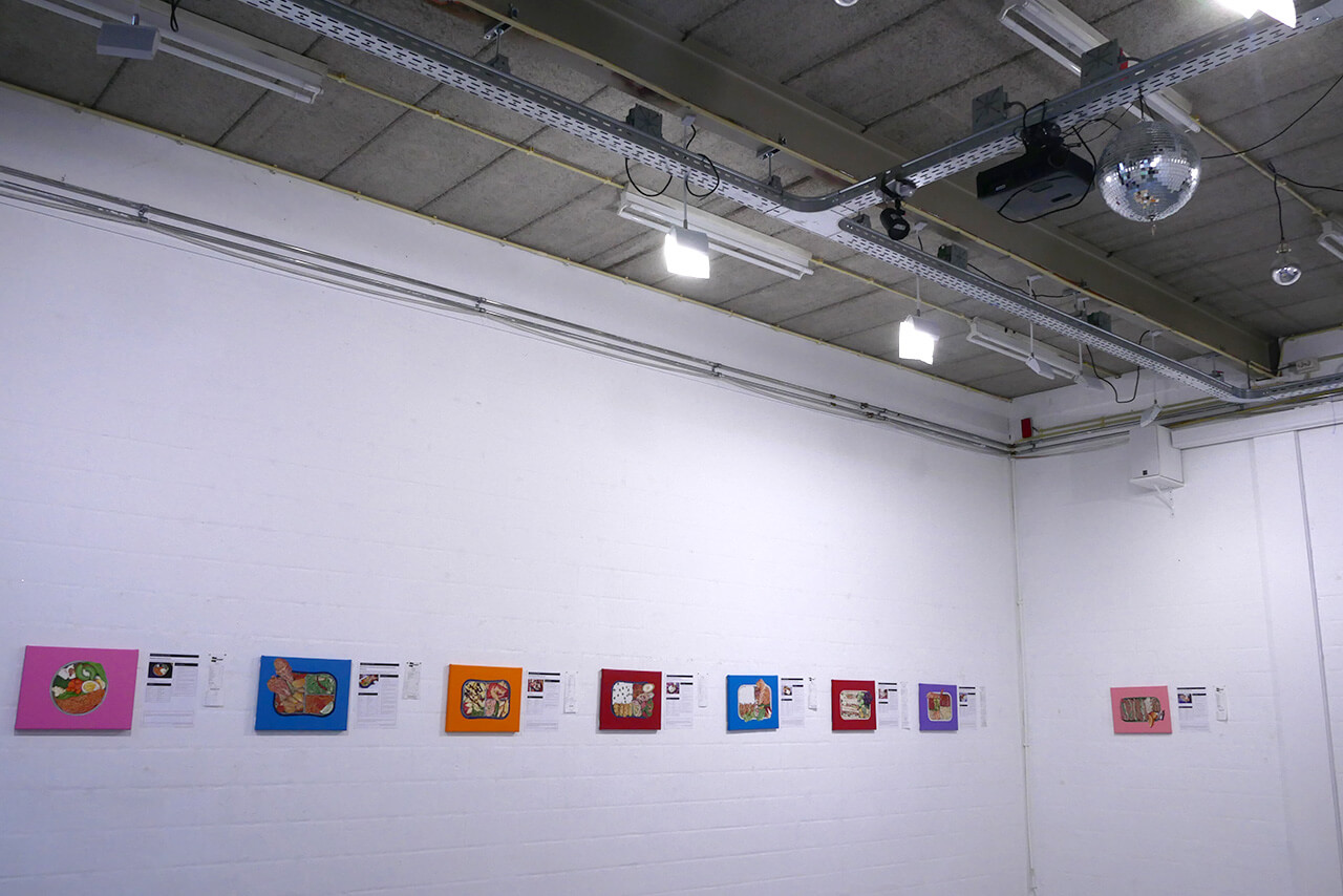 個展「BENTO」DE BOUWPUT/アムステルダムの展示風景