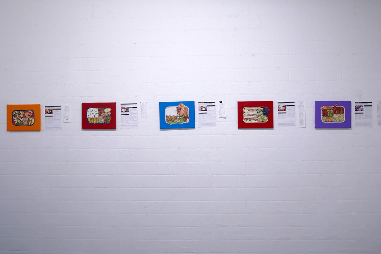 個展「BENTO」DE BOUWPUT/アムステルダムの展示風景