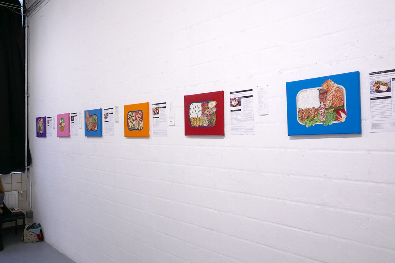 個展「BENTO」DE BOUWPUT/アムステルダムの展示風景