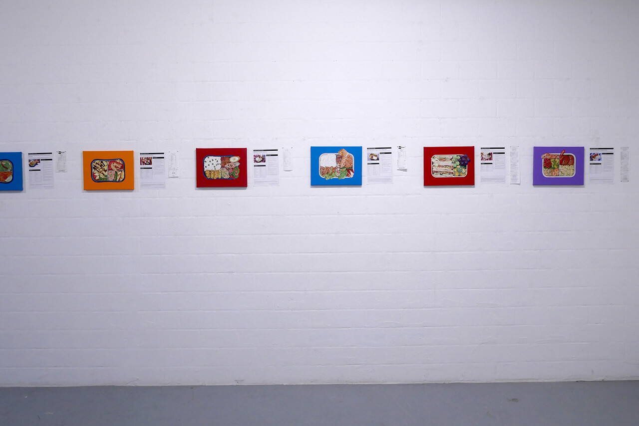 個展「BENTO」DE BOUWPUT/アムステルダムの展示風景