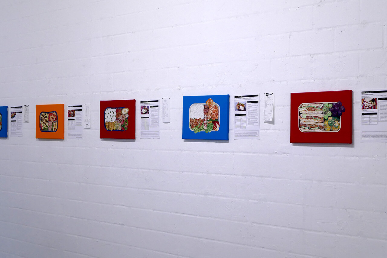 個展「BENTO」DE BOUWPUT/アムステルダムの展示風景