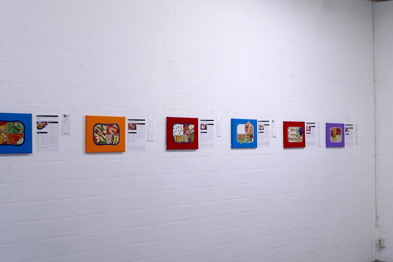 個展「BENTO」DE BOUWPUT/アムステルダムの展示風景