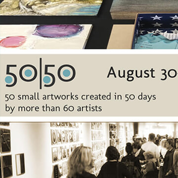 Sanchez Art Center/サンフランシスコ グループ展「11th Annual 50|50 Show」