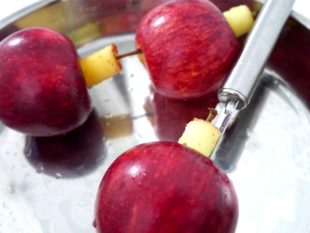 Photographing elements for the Apple series