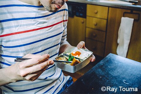 BENTOという哲学または生き方、日本の伝統文化である弁当をモチーフとした作品の写真素材撮影