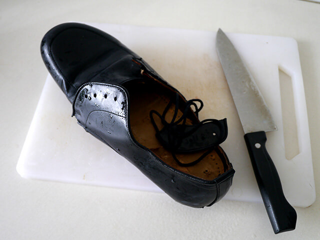 Making of Cooking Leather series