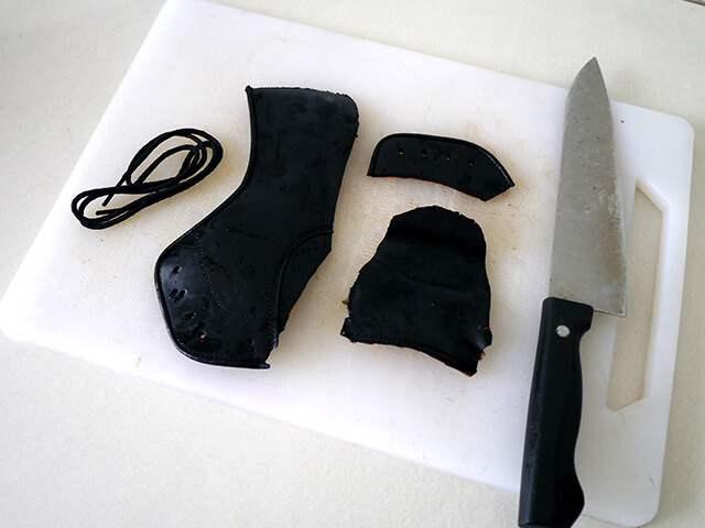 レザー料理の写真素材