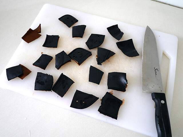 レザー料理の写真素材