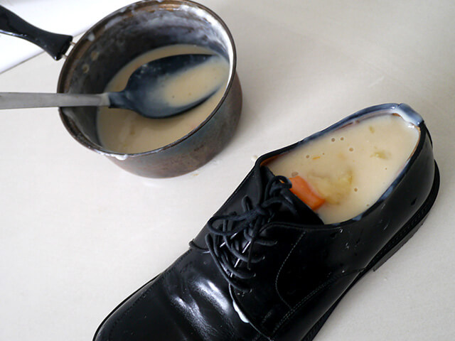 レザー料理の写真素材