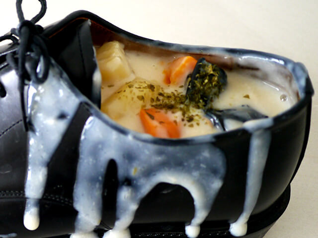 レザー料理の写真素材