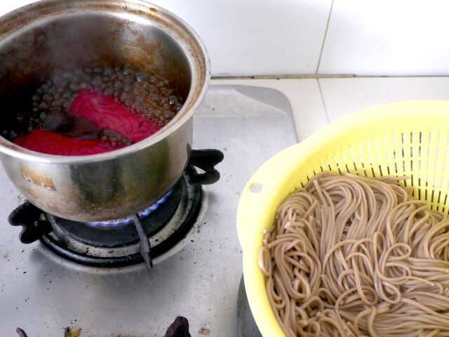 レザー料理の写真素材