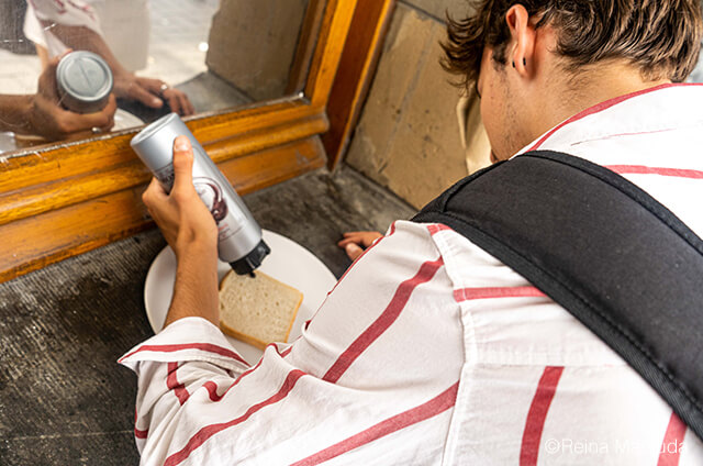 Eat Hateの写真素材撮影、オランダなど参加者の人々