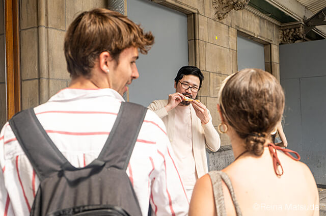 Eat Hateの写真素材撮影、オランダなど参加者の人々