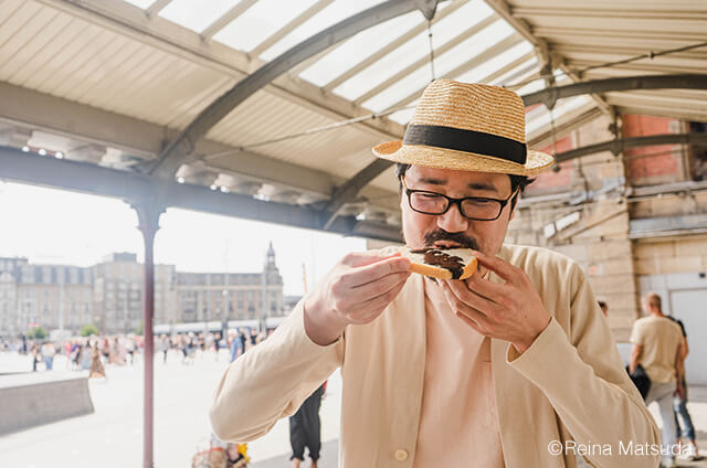 Eat Hateの写真素材撮影、オランダなど参加者の人々