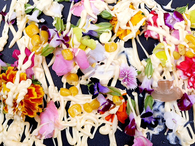 Edible Flowersの写真素材