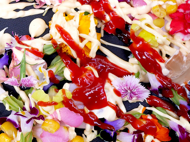 Edible Flowersの写真素材