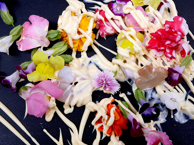 Edible Flowersの写真素材