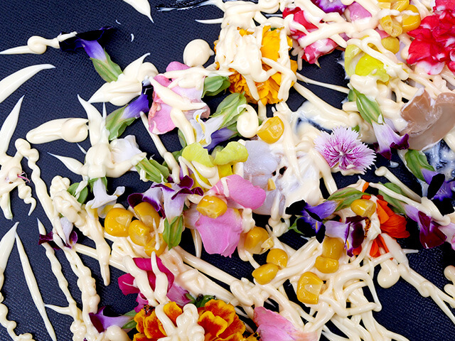 Edible Flowersの写真素材