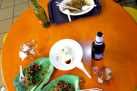 Double Flag日本とシンガポールの歴史的関係性をテーマとした作品の写真素材撮影