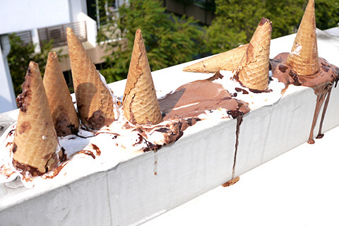 Photographing elements for the Keep Frozen series