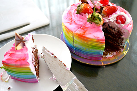 みんなで食べようの写真素材撮影