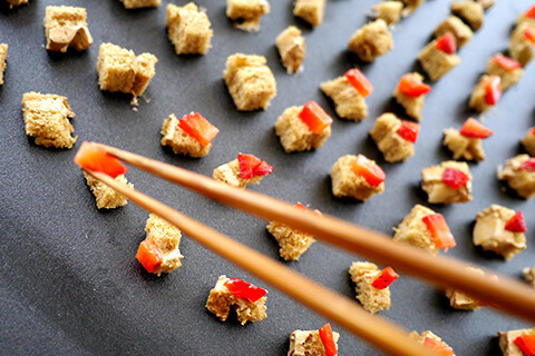 みんなで食べようの写真素材撮影