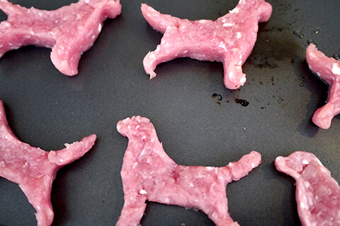 謎肉の写真素材撮影