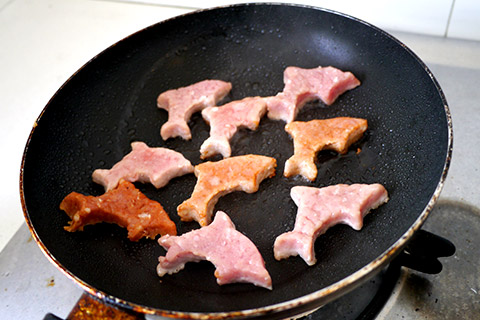 謎肉の写真素材撮影