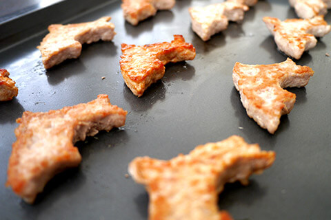 謎肉の写真素材撮影