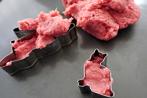 謎肉の写真素材撮影