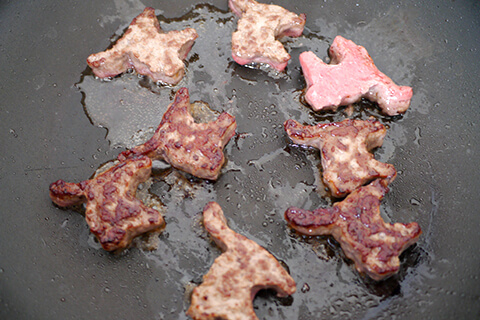 謎肉の写真素材撮影