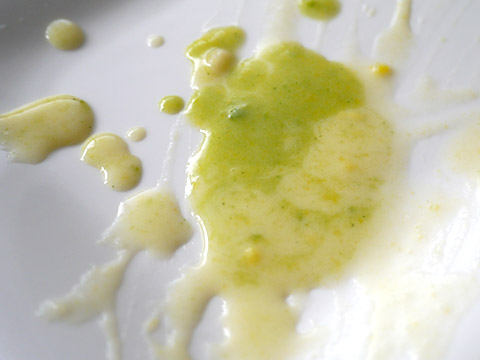 Photographing elements for Paste Abstraction, Baby food, liquid foods series