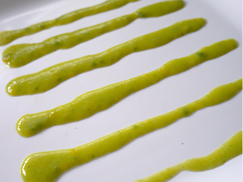 Photographing elements for Paste Abstraction, Baby food, liquid foods series