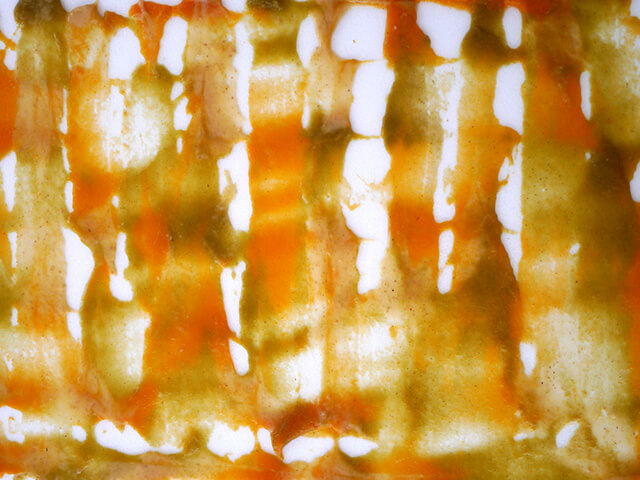 Photographing elements for Paste Abstraction, Baby food, liquid foods series