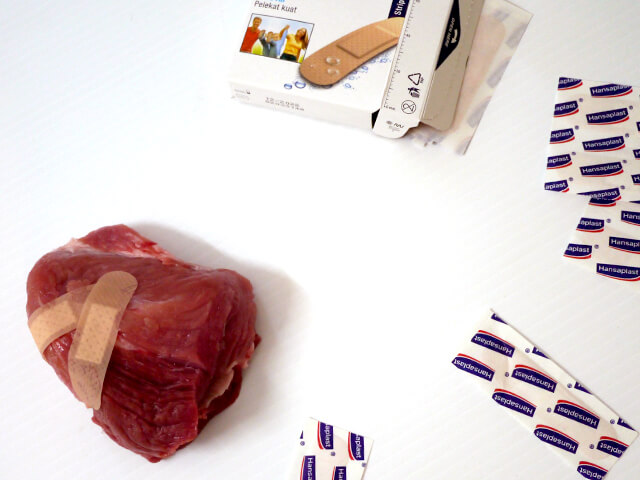 いたいのいたいのとんでいけの写真素材撮影