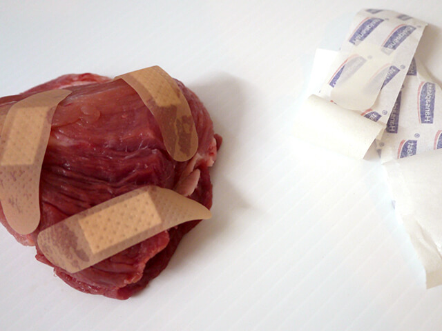 いたいのいたいのとんでいけの写真素材撮影