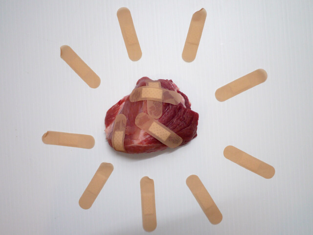 いたいのいたいのとんでいけの写真素材撮影